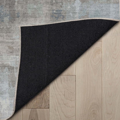 Abstract Toronto Gray Blue Rug W-AB-32B