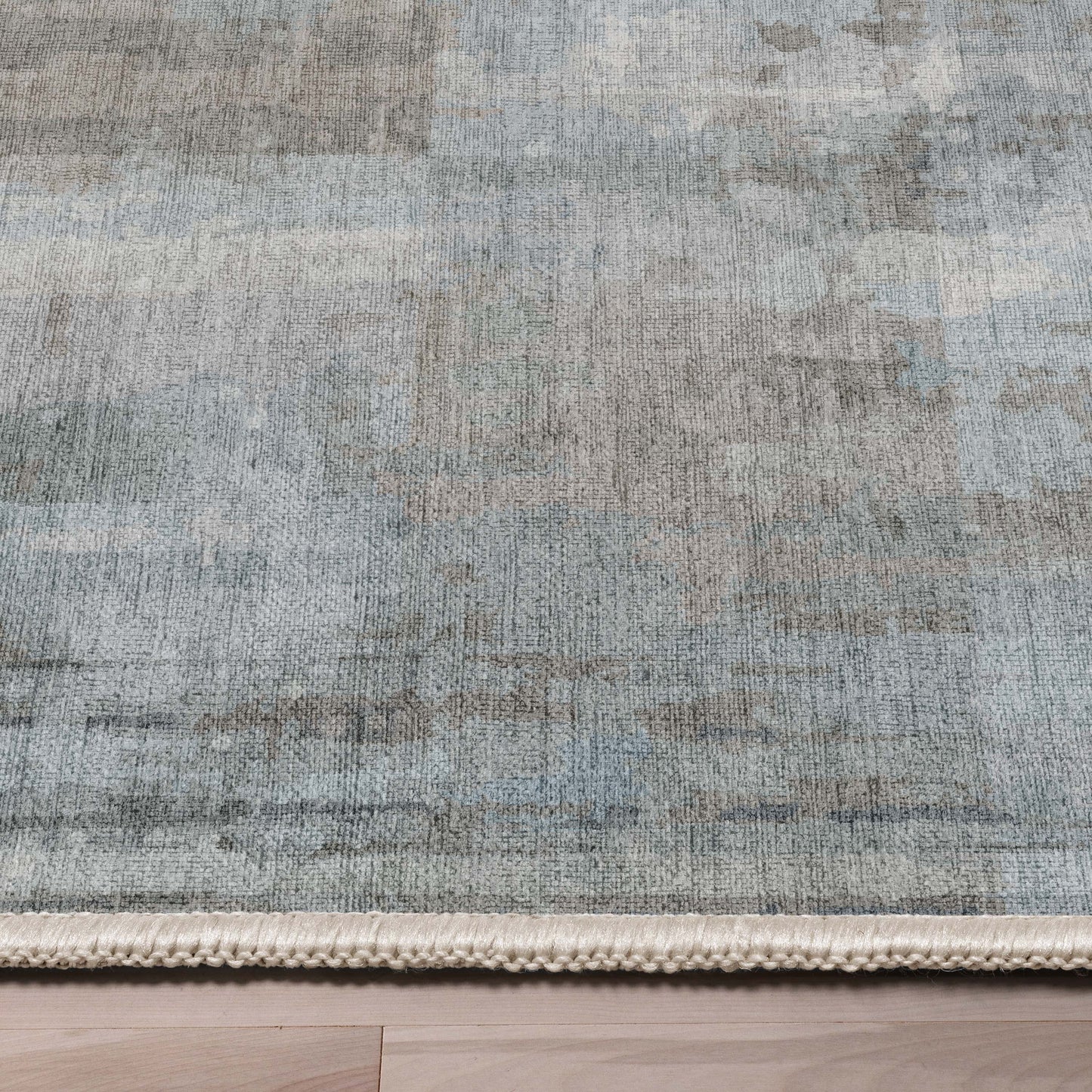 Abstract Toronto Gray Blue Rug W-AB-32B