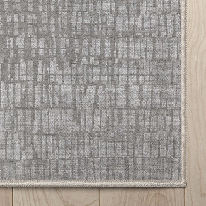 Abstract Nightscape Gray Rug W-AB-39E