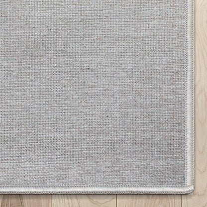 Apollo White Sprinkles Donut Ivory Black Rug W-AP-08B