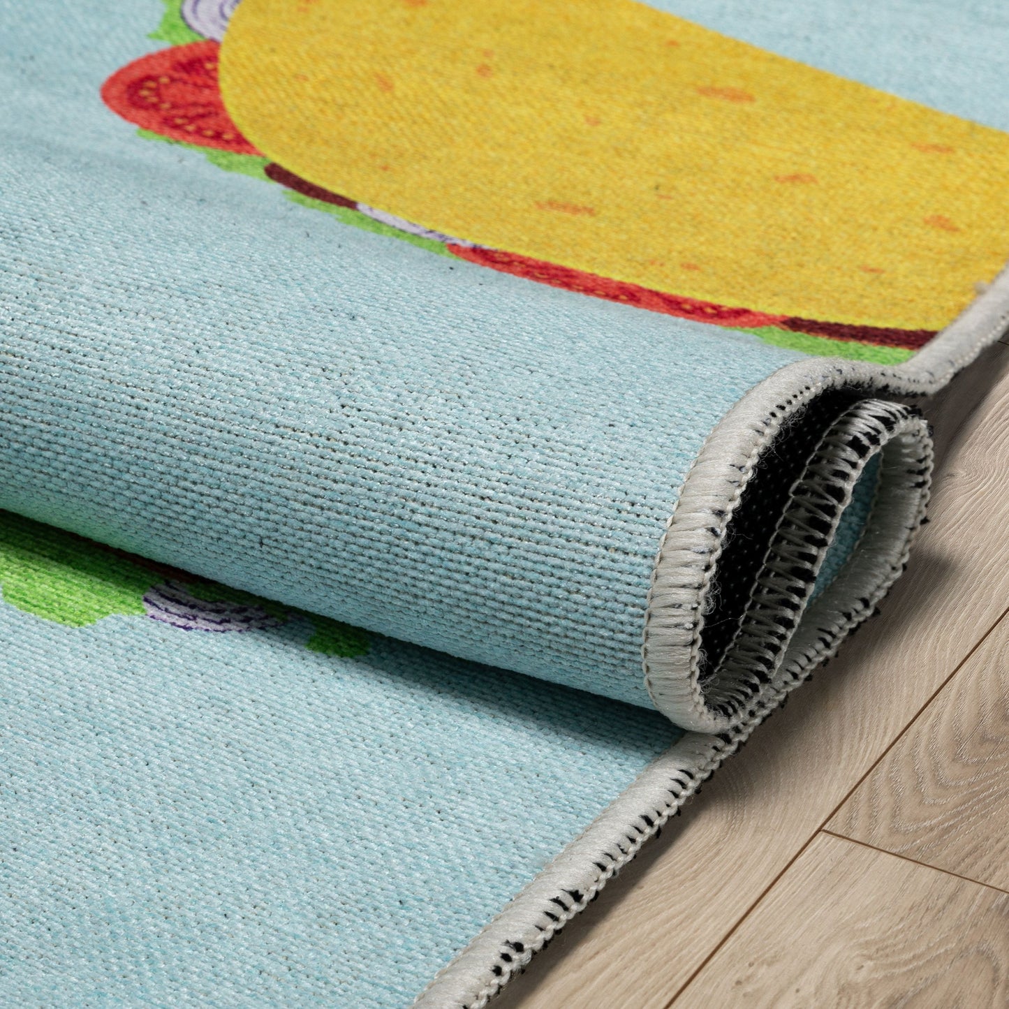 Apollo Multi Tacos Multi Blue Rug W-AP-10B