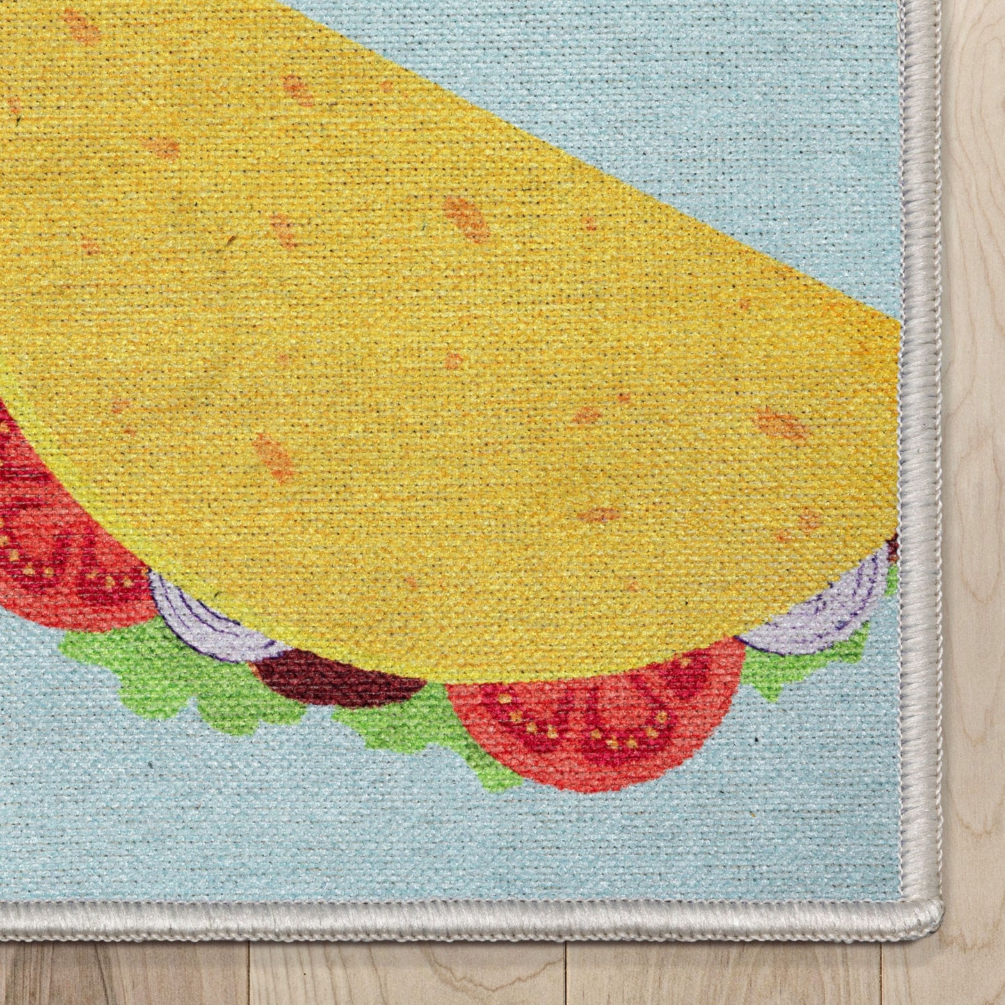 Apollo Multi Tacos Multi Blue Rug W-AP-10B