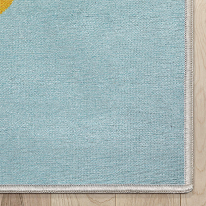 Apollo Double Taco Multi Blue Rug W-AP-12A