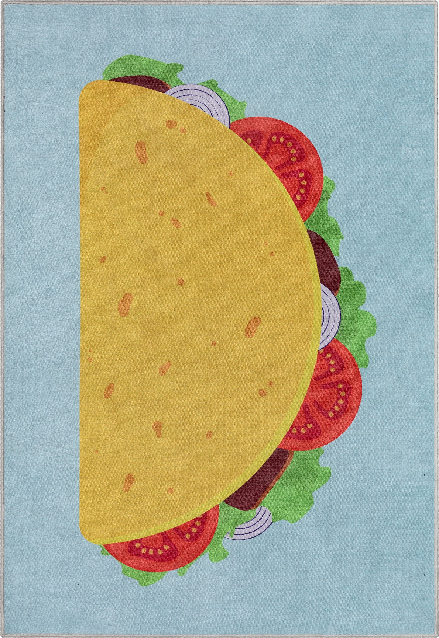 Apollo Double Taco Multi Blue Rug W-AP-12A
