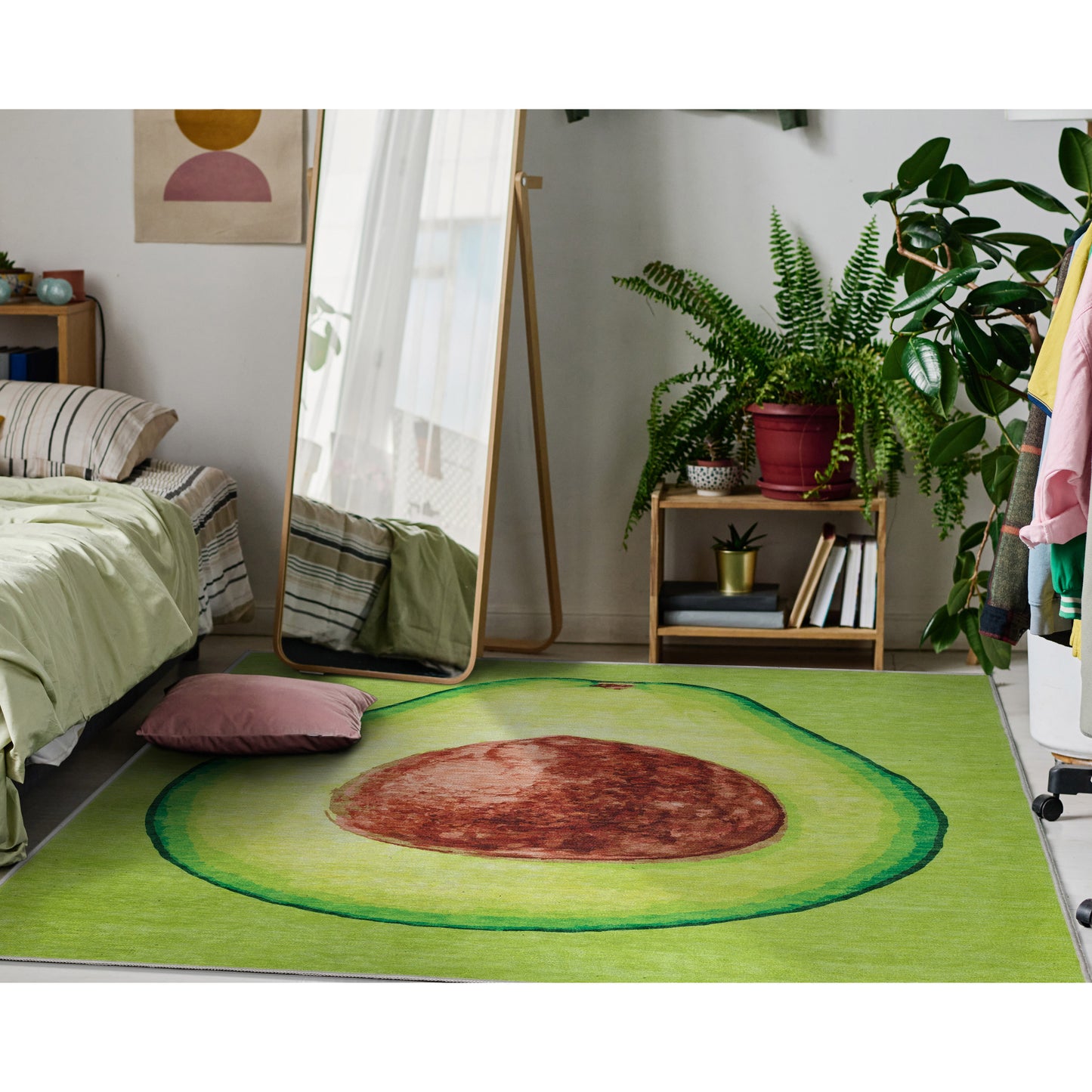 Apollo Avocado Green Rug W-AP-13A