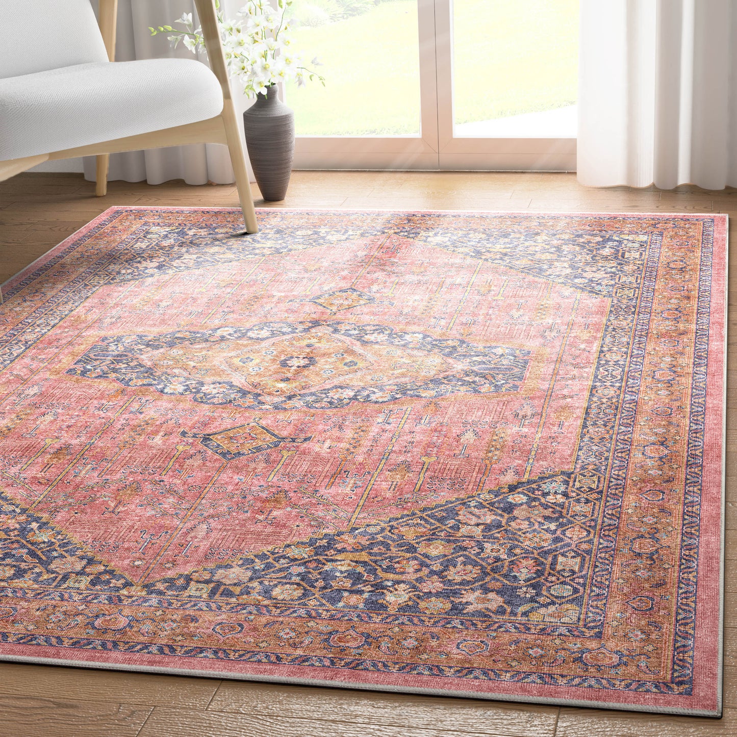 Apollo San Marino Pink Rug W-AP-24A