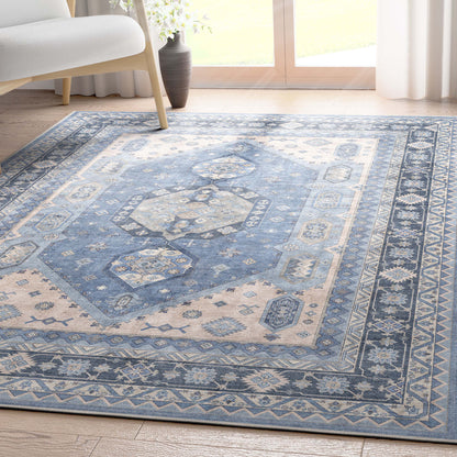 Apollo Nicosia Blue Rug W-AP-26B