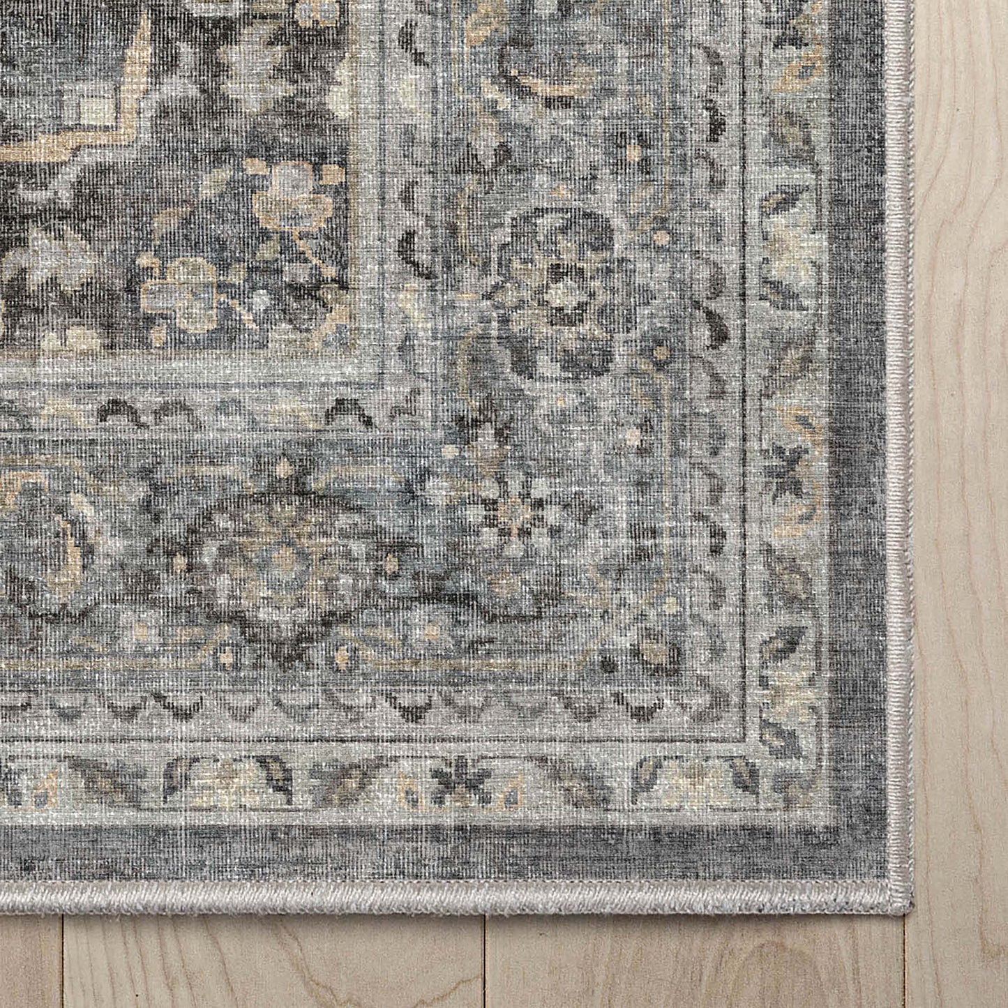 Apollo Tirana Dark Grey Rug W-AP-28C