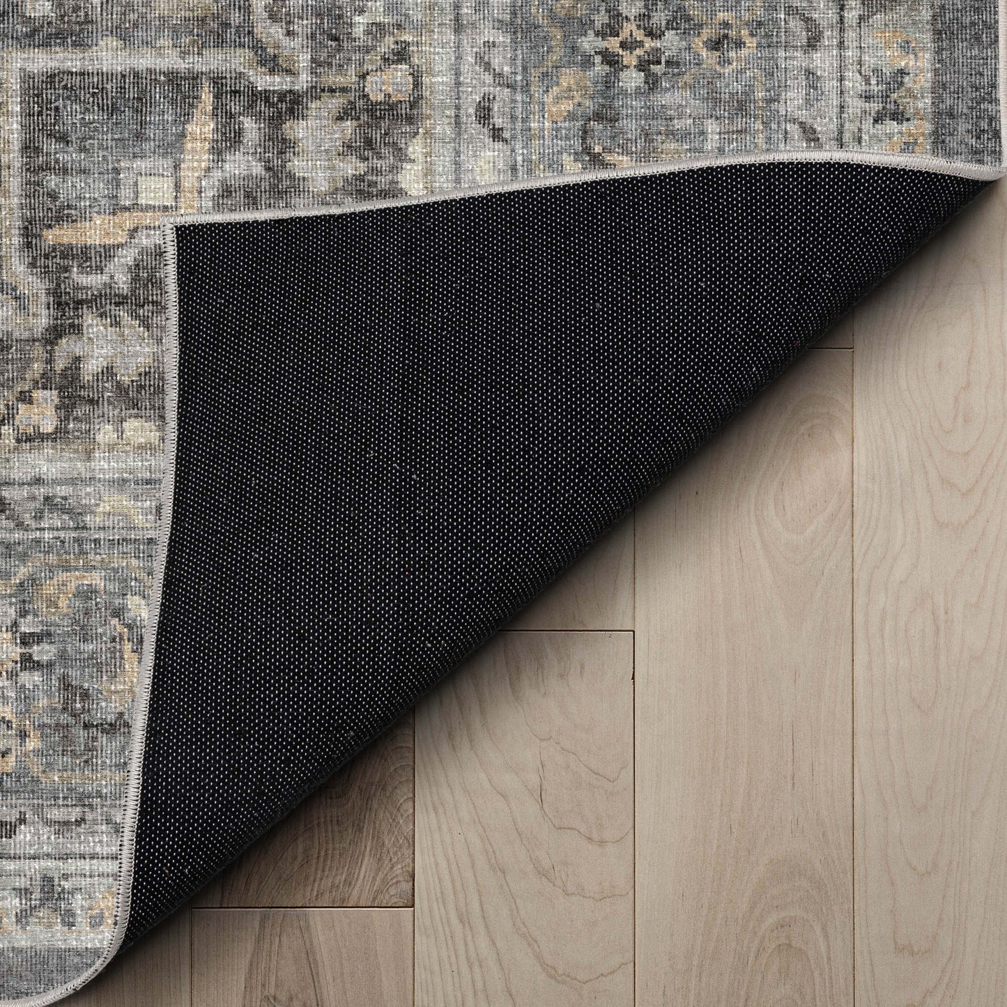 Apollo Tirana Dark Grey Rug W-AP-28C