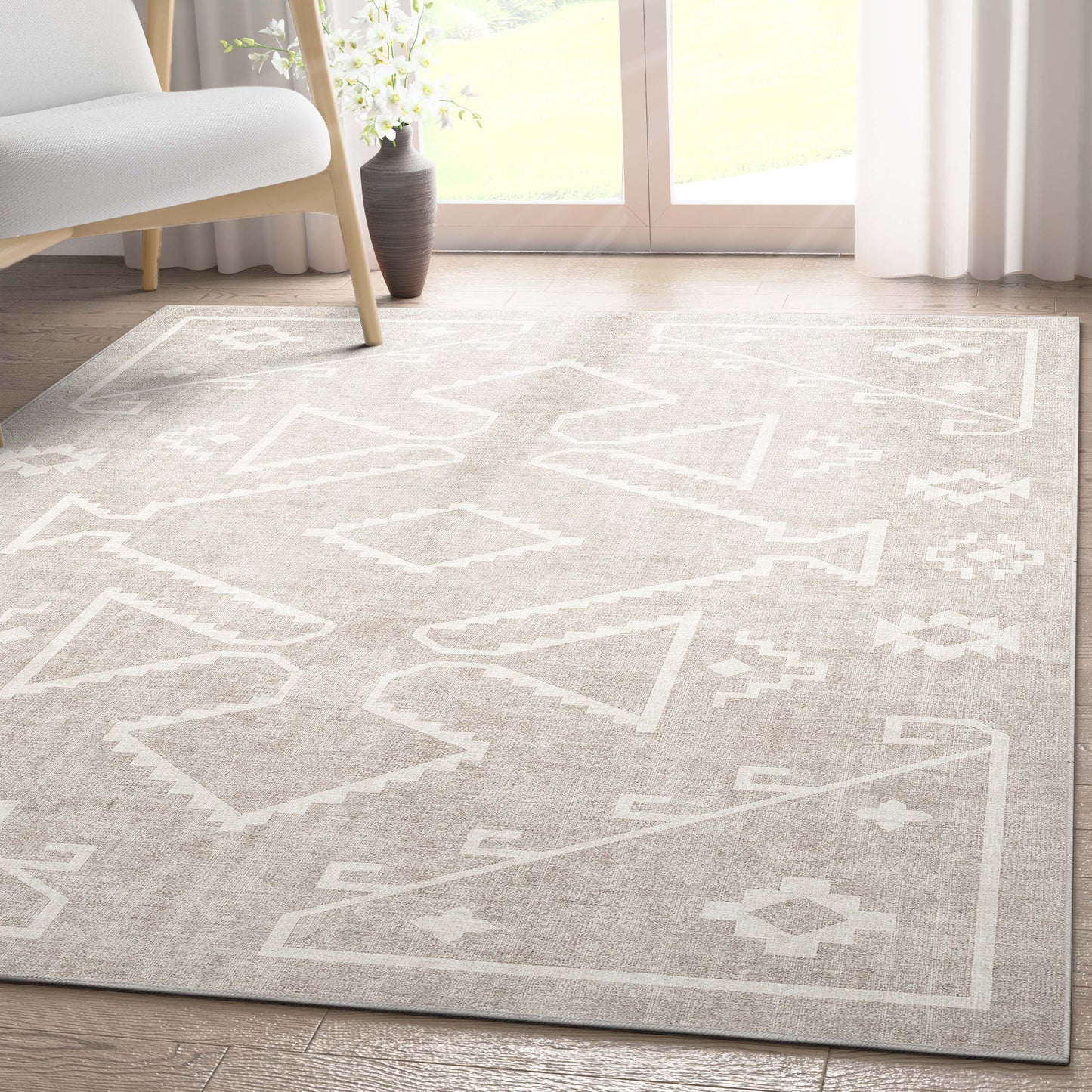Apollo Bottineau Beige Rug W-AP-34A