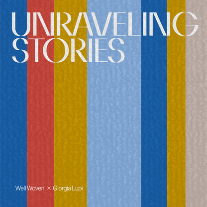 Unraveling Stories by Giorgia Lupi  Multi Rug W-AP-60A