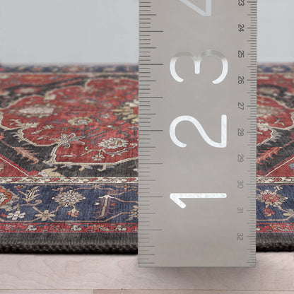 Apollo Jaipur Red Flat-Weave Rug W-AP-70A
