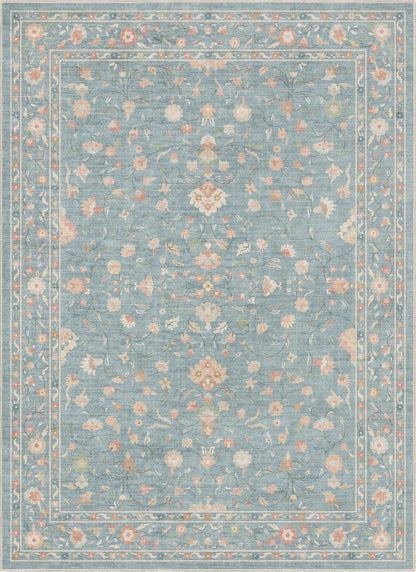 Apollo Venice Blue Flat-Weave Rug W-AP-74B