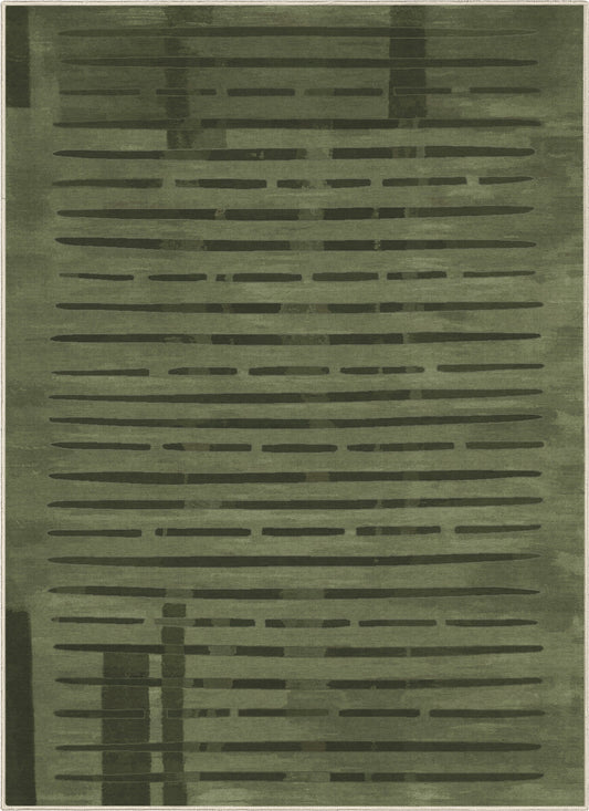Apollo Elemental Terrane Green Flat-Weave Rug W-APE-03A
