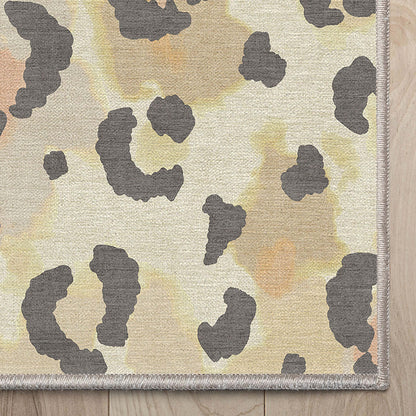 Animal Prints Leopard Beige Rug W-APT-01E