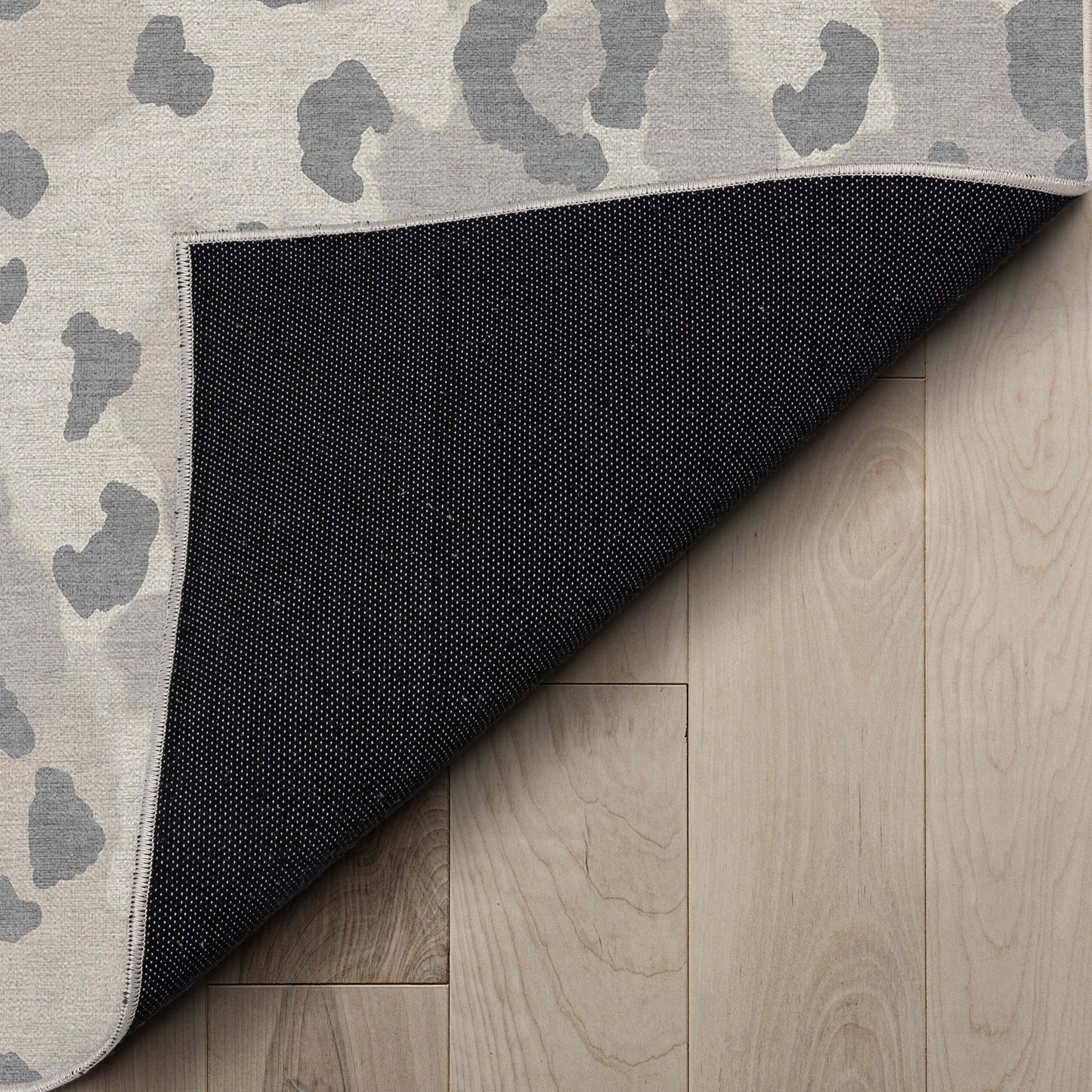 Animal Prints Leopard Gray Brown Rug W-APT-01G