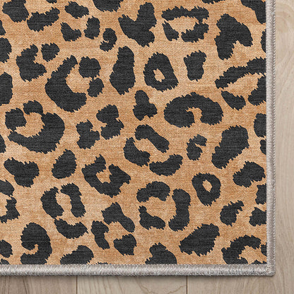 Animal Prints Leopard Brown Rug W-APT-02B