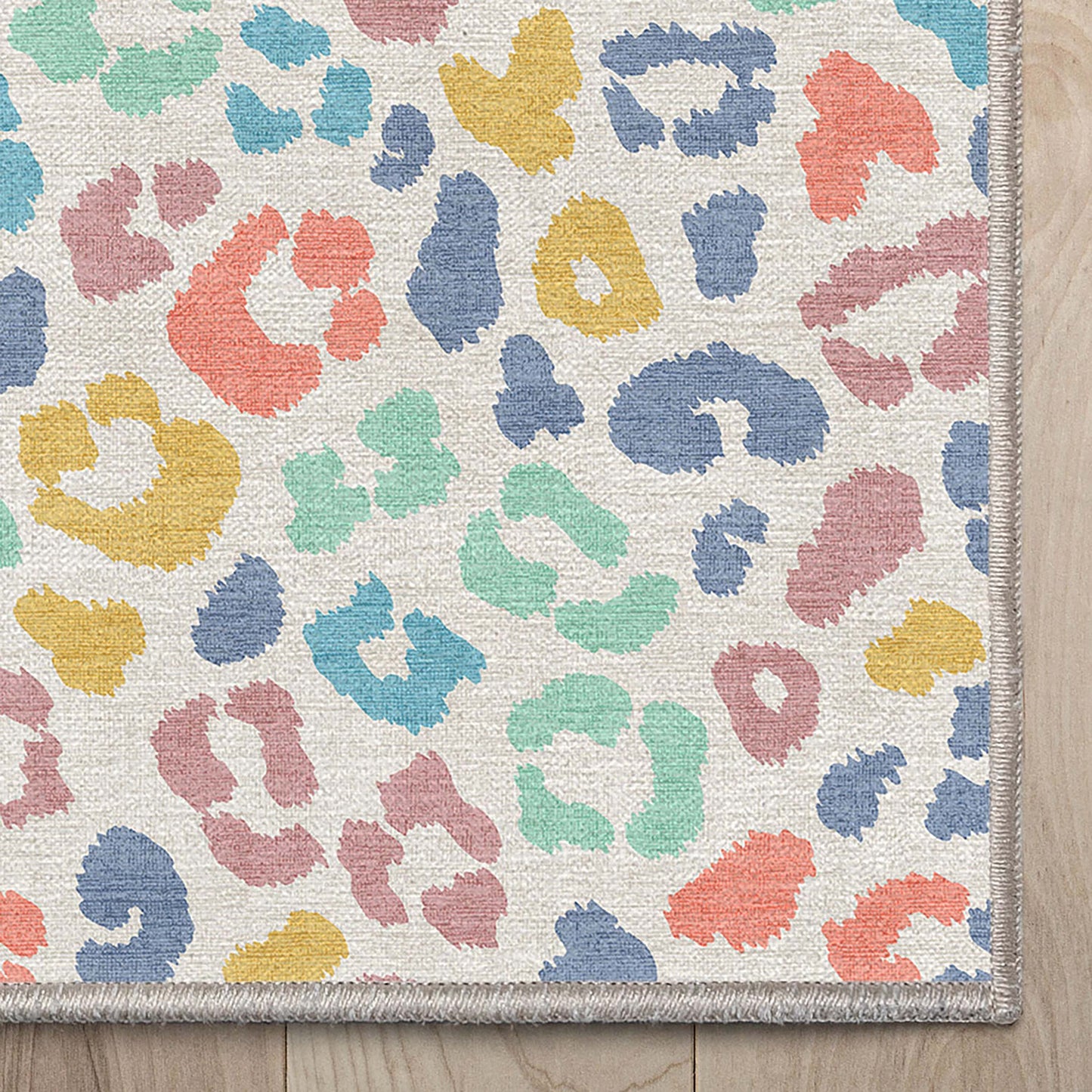 Animal Prints Leopard Multi Rug W-APT-02D