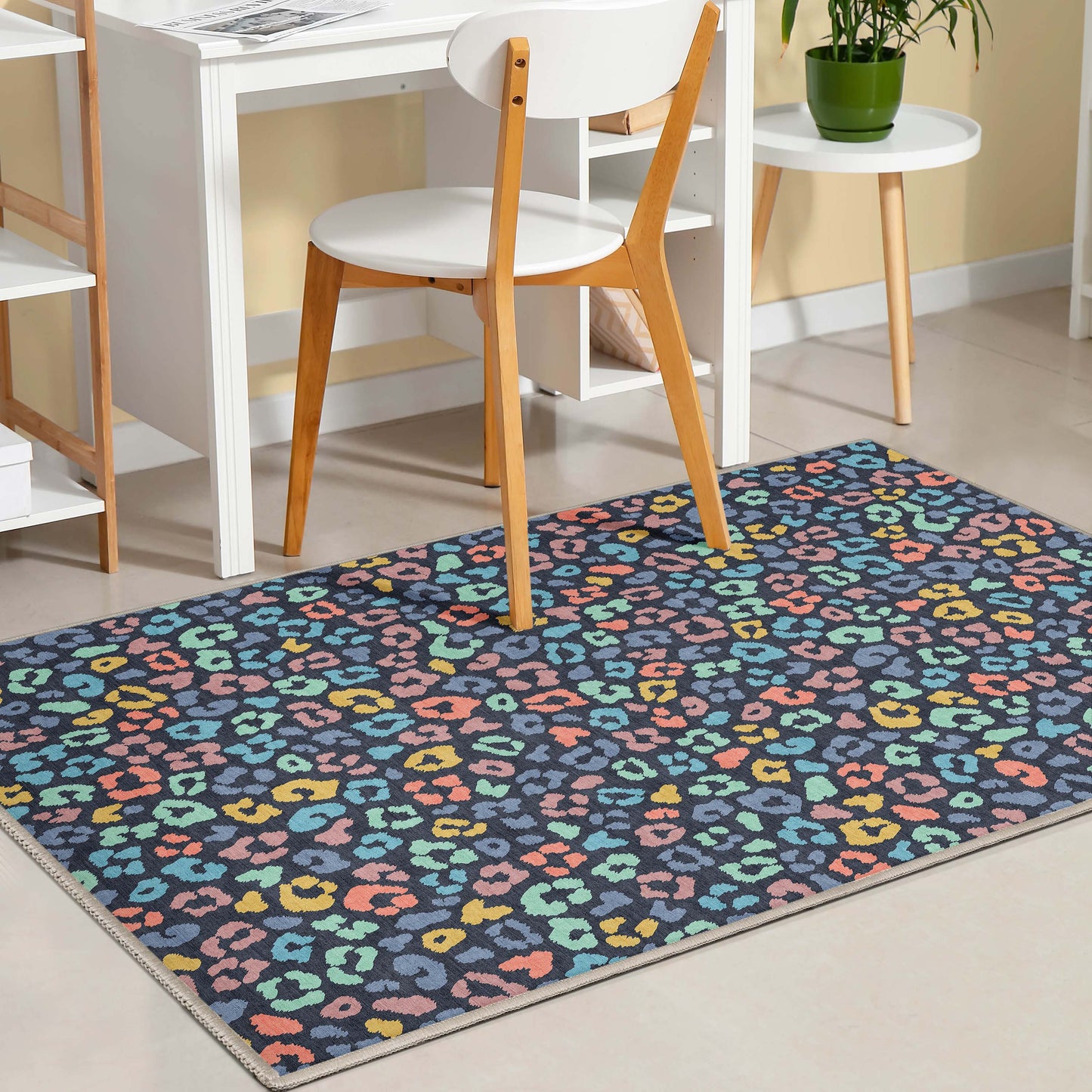 Animal Prints Leopard Multi Rug W-APT-02E