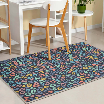 Animal Prints Leopard Multi Rug W-APT-02E