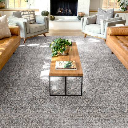Asha Isolde Gray Rug W-AS-08A