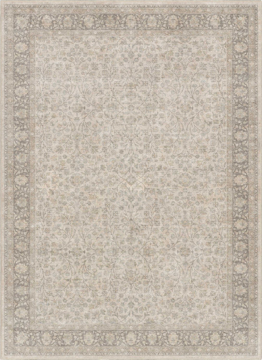 Asha Madrid Beige Flat-Weave Rug W-AS-20A