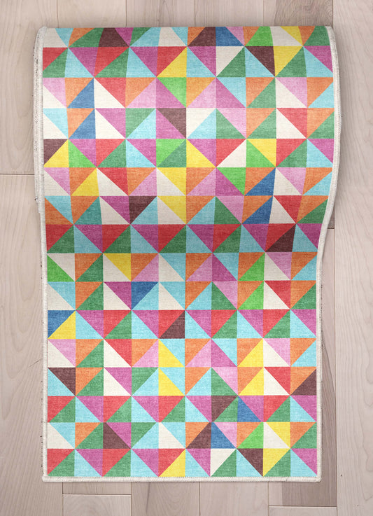 Apollo Modern Tile Multi Color Roll W-GEO-01A-R