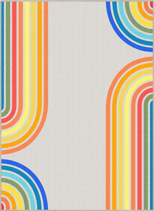 Apollo Border Arch Multi Color Rug W-GEO-02A