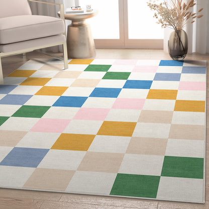 Kids Square Multi Rug W-KD-21A