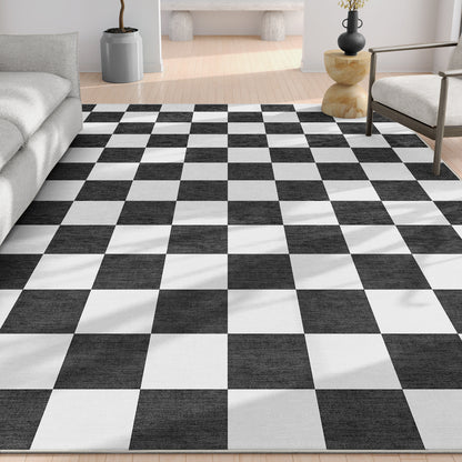 Apollo Square Black Rug W-SQR-01A
