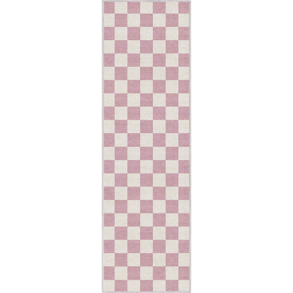 Apollo Square Pink Rug W-SQR-01E