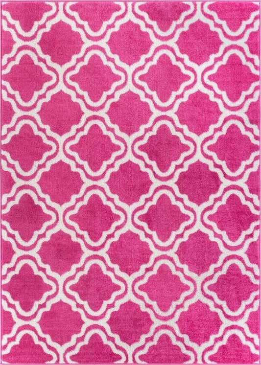 Starbright Calipso Pink Kids Rug 0940