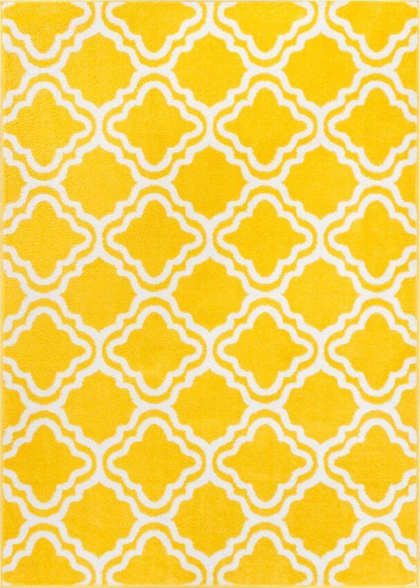 Starbright Calipso Yellow Kids Rug 0941