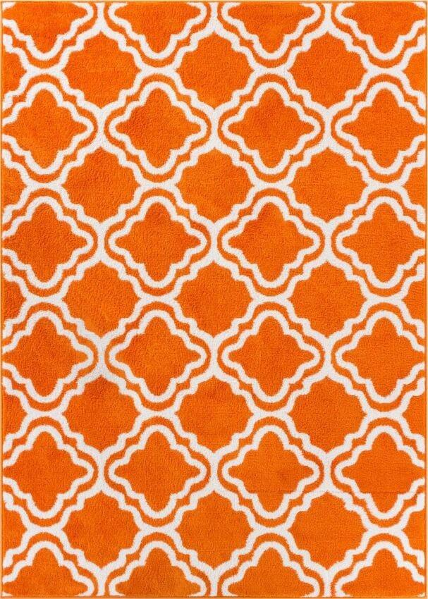 Starbright Calipso Orange Kids Rug 0949