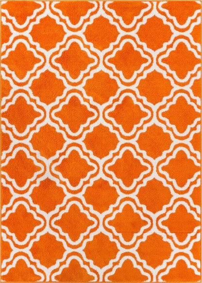 Starbright Calipso Orange Kids Rug 0949
