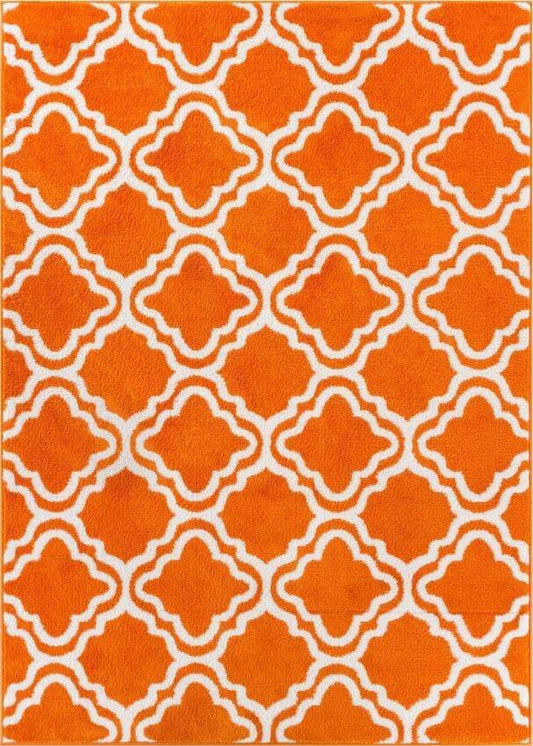 Starbright Calipso Orange Kids Rug 0949