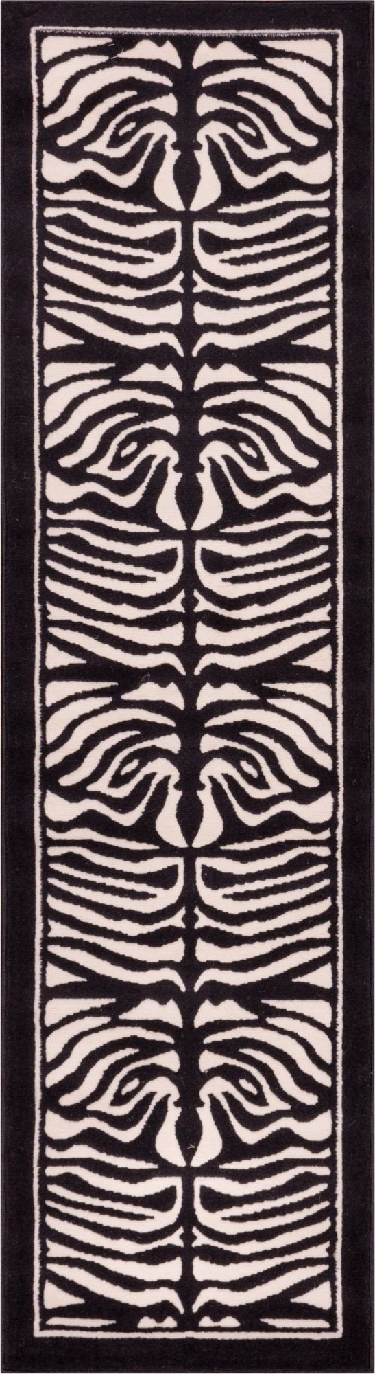 Zebra Ivory Modern Rug 1802