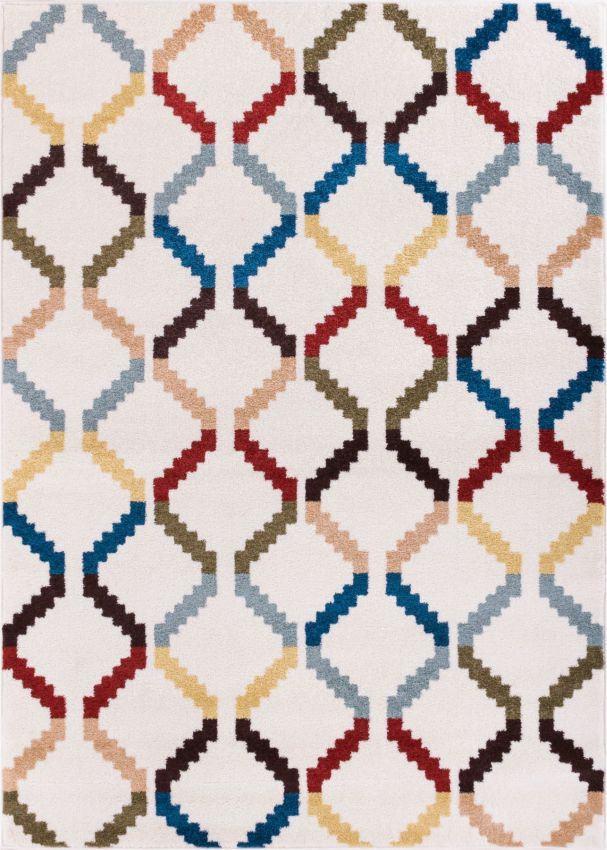 Moroccan Trellis Multi Modern Rug 2081