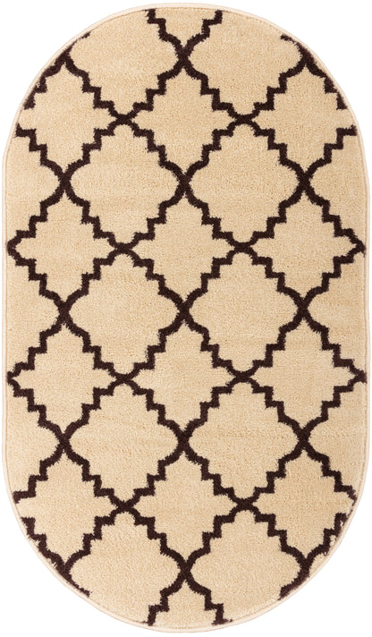 Lulu's Lattice Ivory Modern Rug 2102