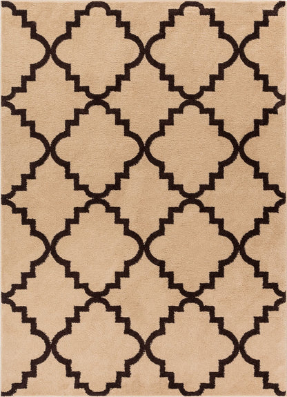 Lulu's Lattice Ivory Modern Rug 2102