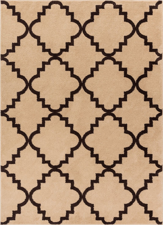 Lulu's Lattice Ivory Modern Rug 2102