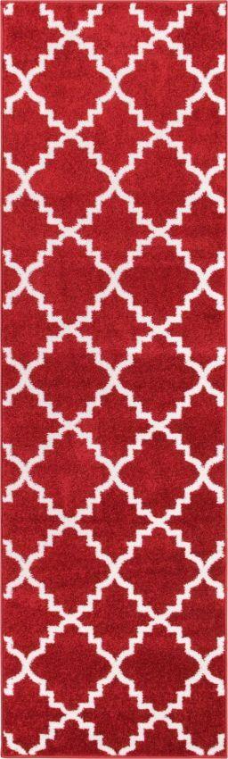 Sydney Lulus Lattice Teracotta Modern Rug 2109
