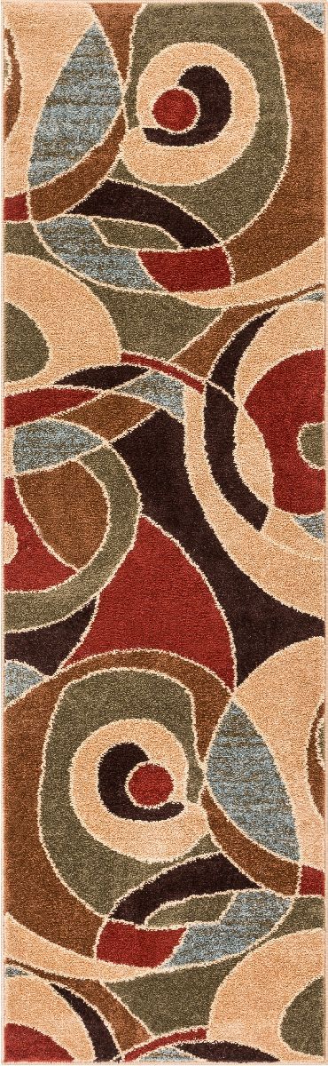 Zen Autumn Modern Rug 2139