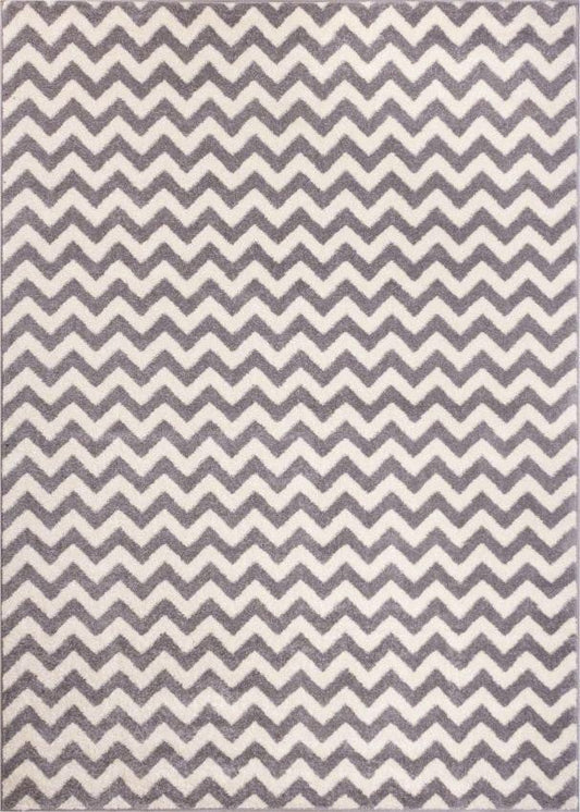 Eli Chevron L. Grey Modern Rug 2158