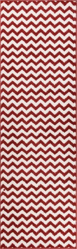 Eli Chevron Rust Modern Rug 2159
