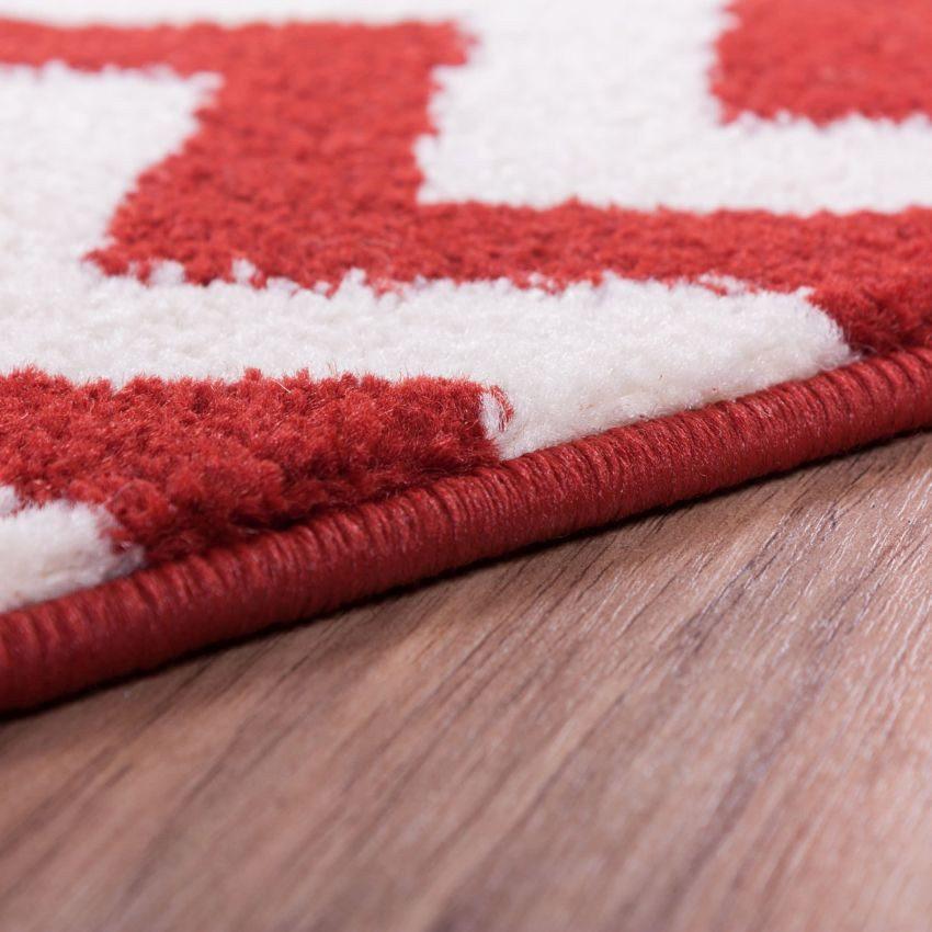 Eli Chevron Rust Modern Rug 2159