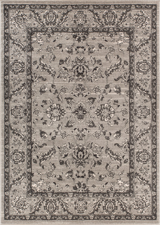 Carleton Grey Traditional Rug 2297