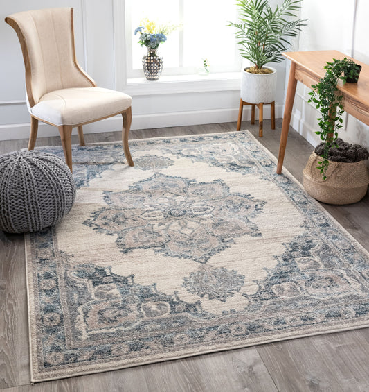 Branna Vintage Persian Blue Rug 2736