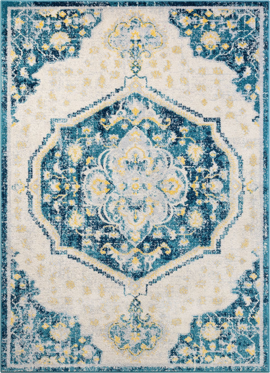 Branna Vintage Bohemian Blue Rug 2756 2756