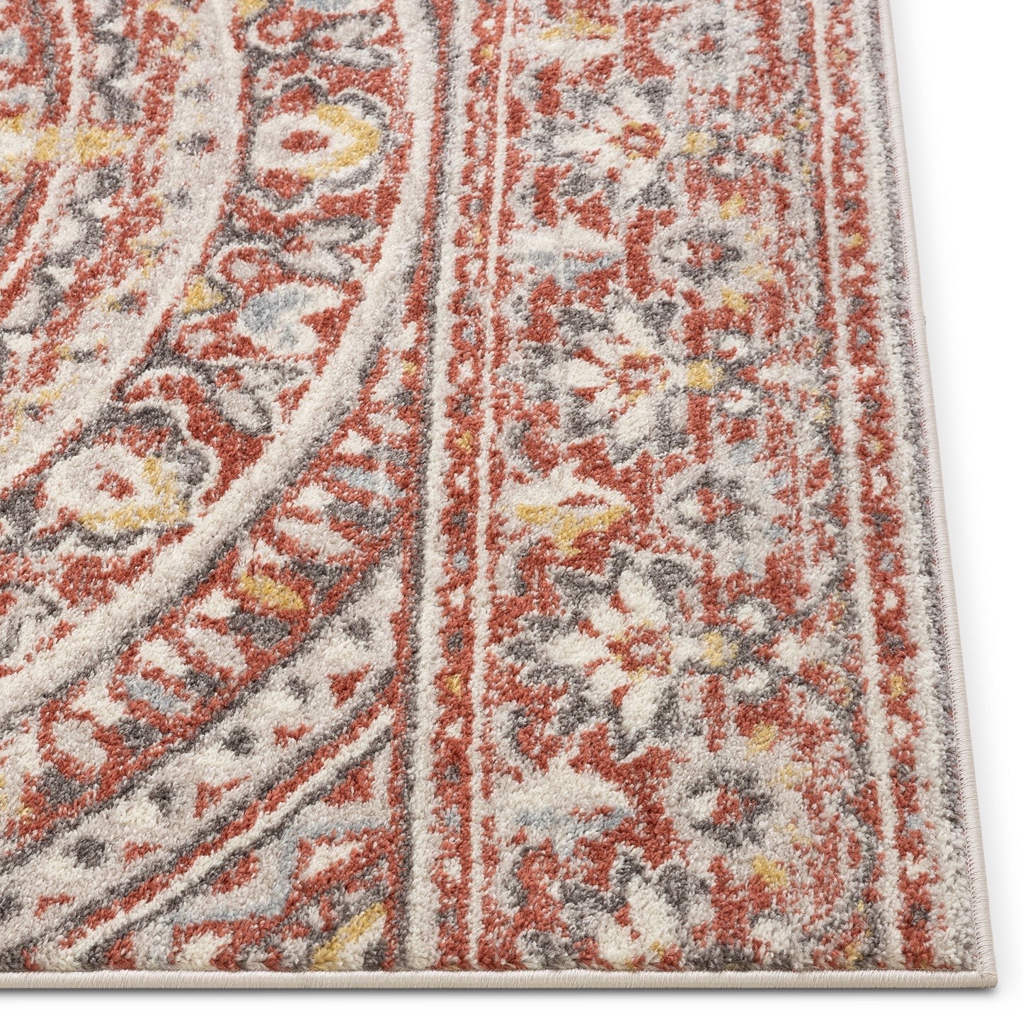 Alish Vintage Bohemian Mandala Terra Rug 2770